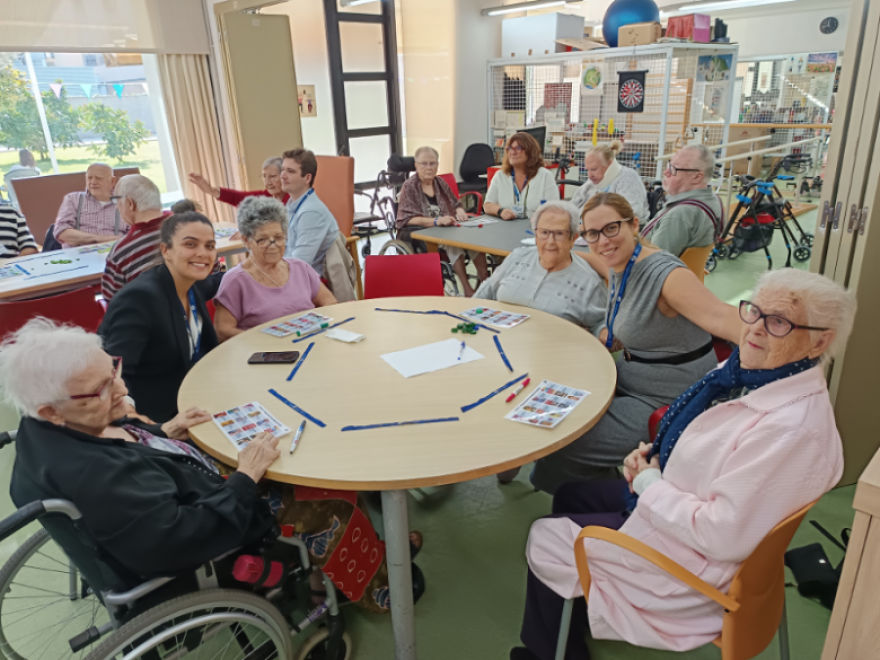  Bingo Musical Intergeneracional en la Residencia y Centro de día Poblenou