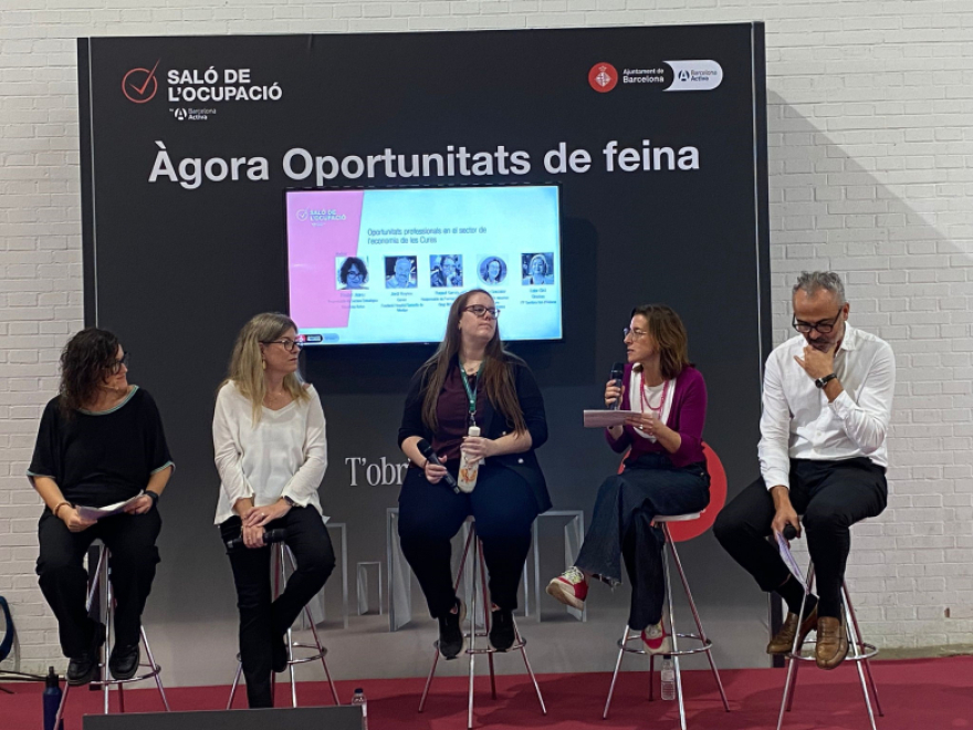 Fundació Vallparadís intervé en el Saló de l’Ocupació 2025