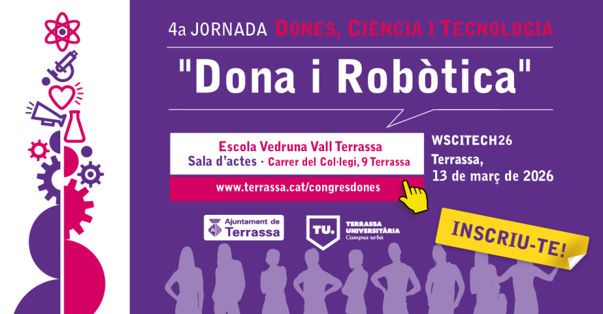 MútuaTerrassa participa a la Jornada Dones, Ciència i Tecnologia - WSCITECH26