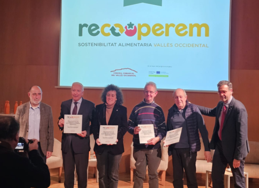 L’HUMT, reconegut per la seva implicació en el projecte “Recooperem” de sostenibilitat alimentària