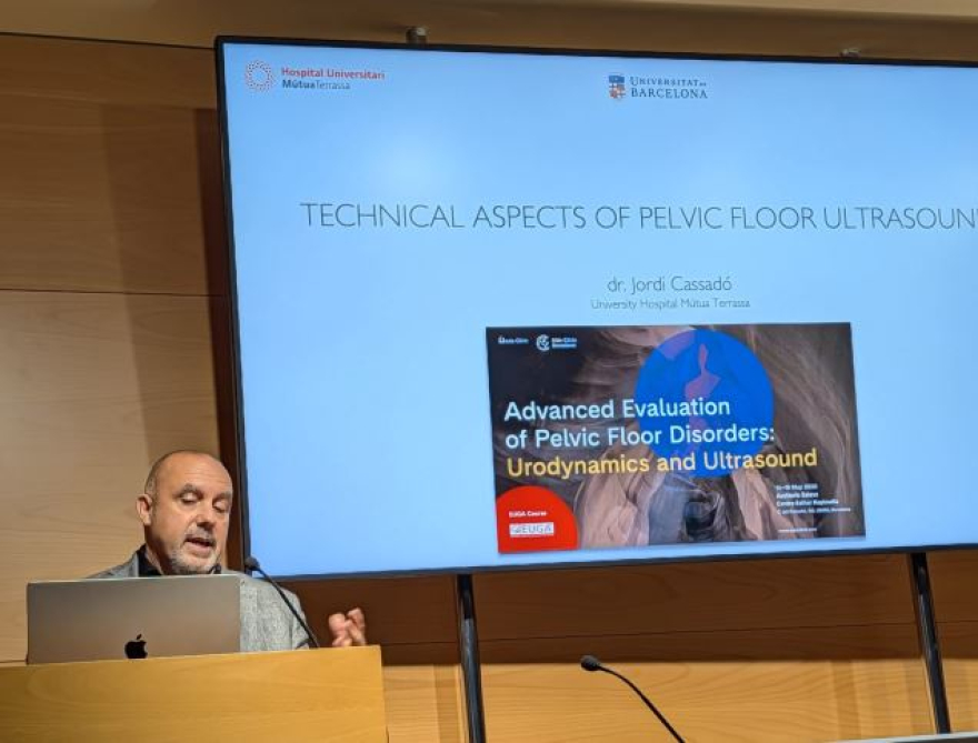 El Dr. Jordi Cassadó intervé en el curs Advanced Evaluation of Pelvic Floor Disorders: Urodynamics and Ultrasound