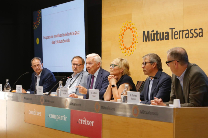 Celebrada l’Assemblea General Ordinària de MútuaTerrassa, Mutualitat de Previsió Social