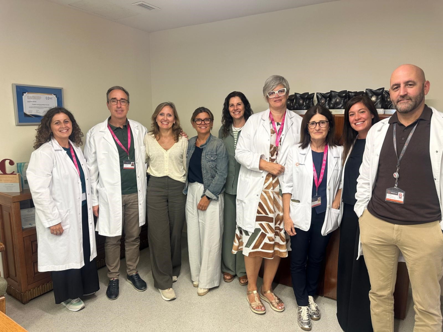 Visita de la direcció de Cures Infermeres del departament de Salut