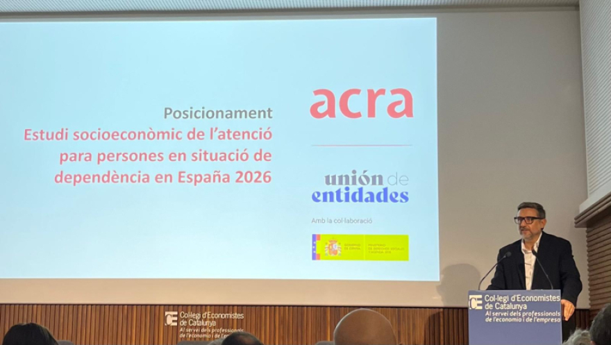 Ramon Ramells presenta les conclusions de l’Estudi Socioeconòmic de l’atenció a la dependència 2026